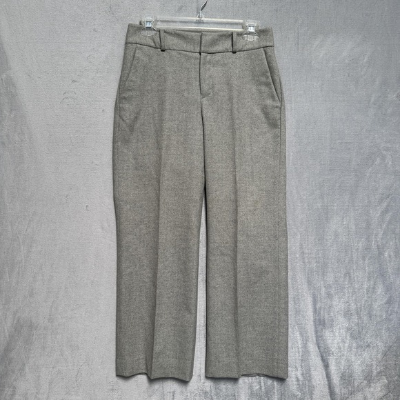 Lauren Ralph Lauren Pants - Lauren Ralph Lauren Pants Womens Petite 2P Gray Tweed Herringbone Lined Workwear